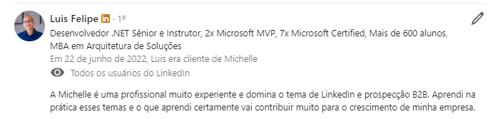 linkedin para negócios